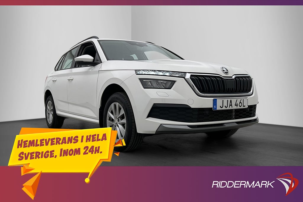 Skoda Kamiq 1.0 TGI 90hk Ambition Adaptiv Farth CarPlay