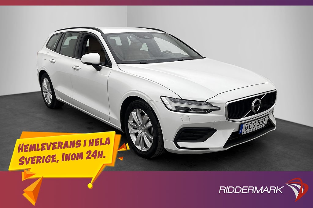 Volvo V60 D4 Momentum Värmare Skinn Kamera VOC Adaptiv-Fart