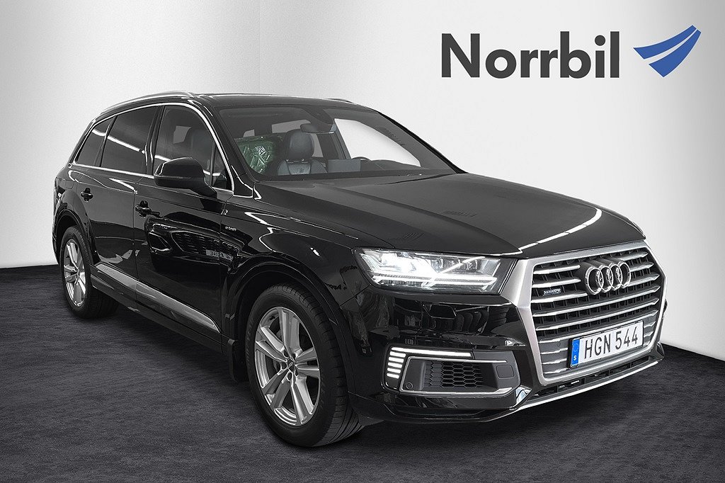 Audi Q7 E-tron 3.0 TDI 373HK Luftfjädring, Bose, Matrix S-