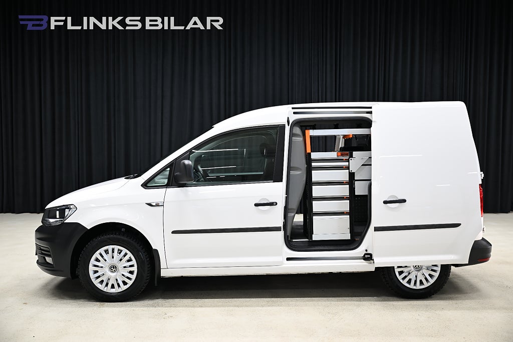 Volkswagen Caddy 2.0 TDI 102HK Servicebil|Dubbeldörr|Inredd|Moms|SeUtr!!