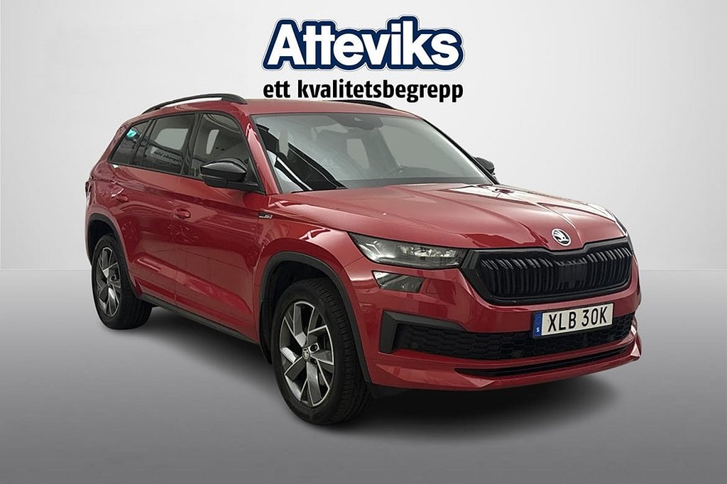 Skoda Kodiaq Sportline 2,0 TDI 200hk 4X4 Drag/Värmare/Backkamer