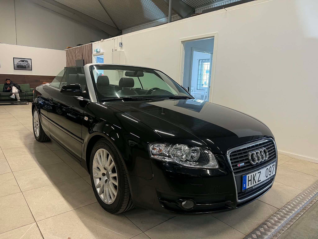 Audi A4 Cabriolet 1.8 T * S-Line *SV Såld, Samma äg i 16 år