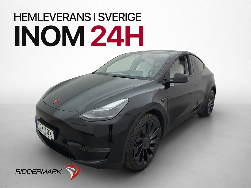 Tesla Model Y Long Range AWD AP Ljus-Interiör Två-Brukare