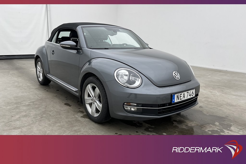 Volkswagen Beetle The Cab 105hk Design Plus Sensorer Skinn