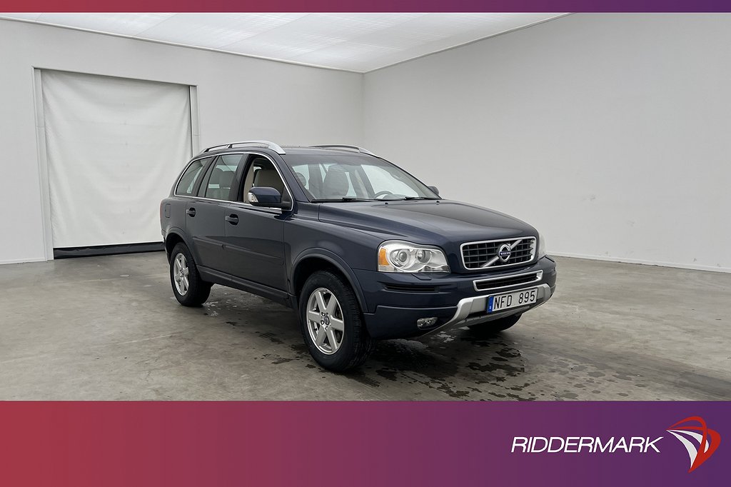 Volvo XC90 D4 Summum 7-Sits VOC Värmare TV-skärm Skinn Drag