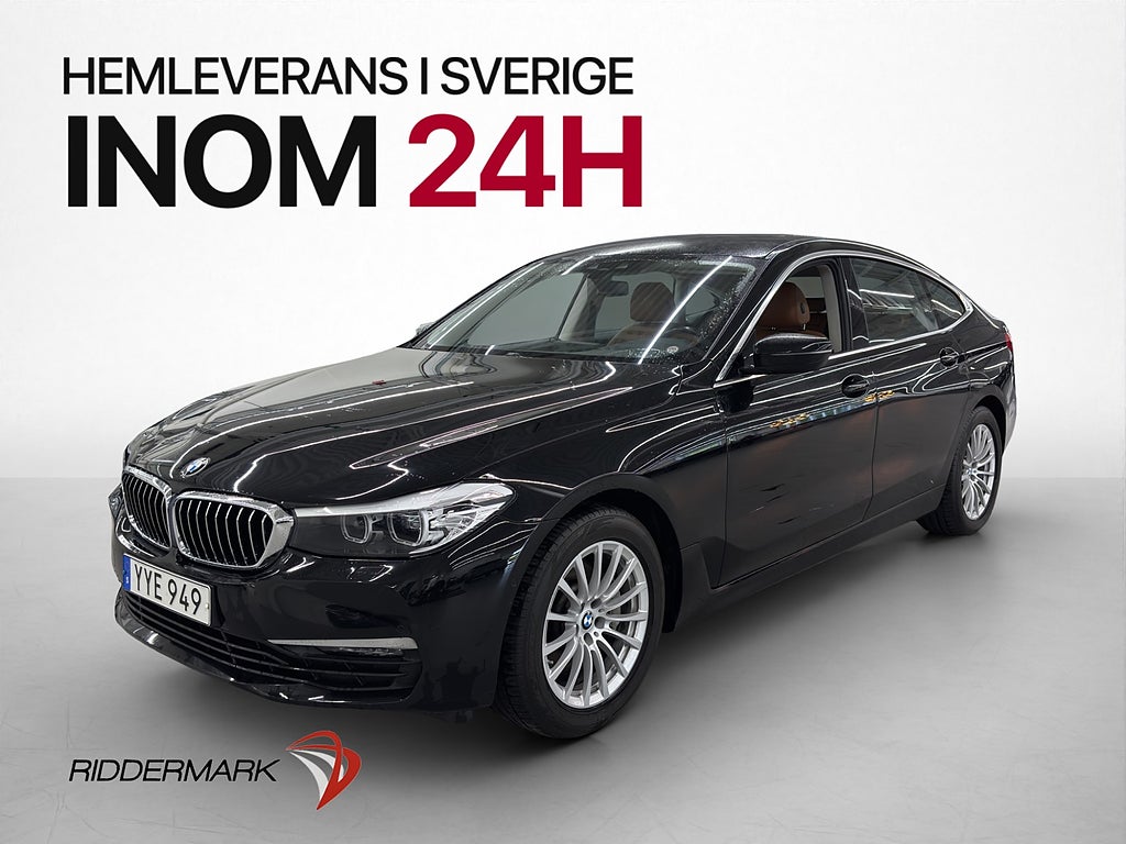 BMW 620 D Gran Turismo 190hk Kamera Dragkrok Läder Keyless