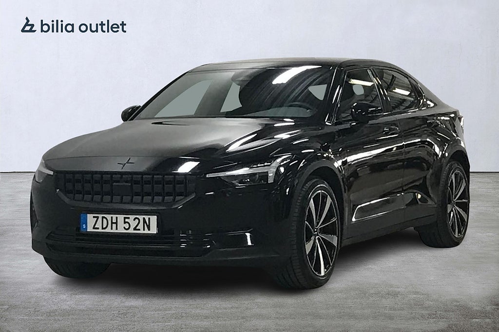 Polestar 2 Long Range Dual 78kWh Plus 408hk Panorama Värmepump