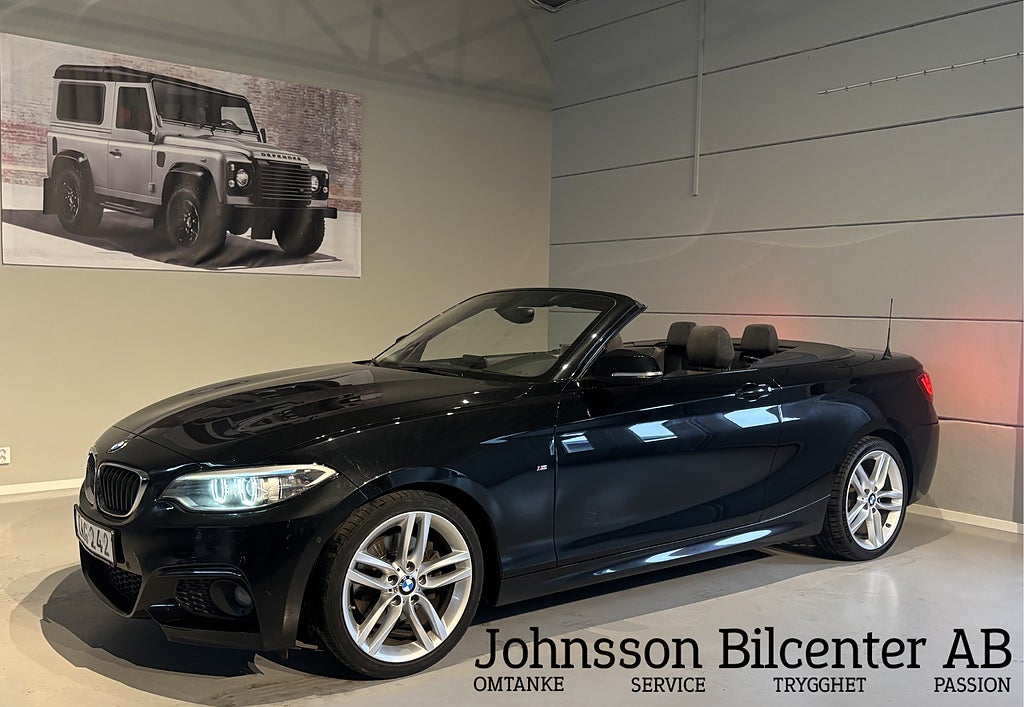 BMW 220 i Convertible M Sport 1 Ägare |184hk HÖSTPRIS!!