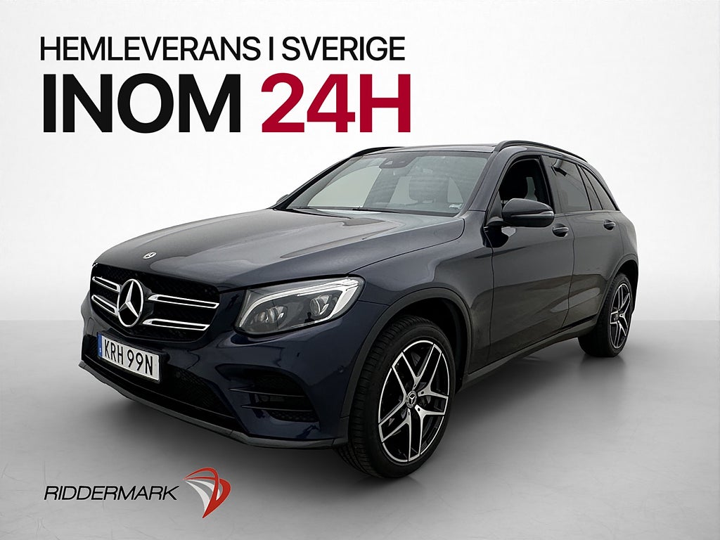 Mercedes-Benz GLC 250 d 4M Pano Burmester Drag Navi  Värmare