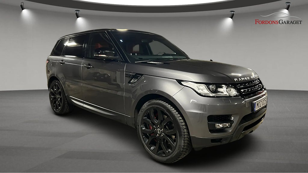 Land Rover Range Rover SPORT 3.0 SDV6 4WD FULLUTRUSTAD LÅGMIL SVENSK 306HK 