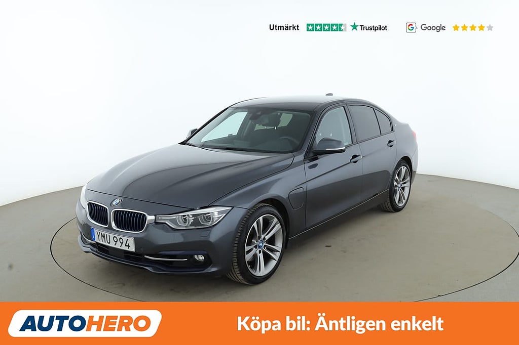 BMW 330e Sedan Sport Line / GPS, Backkamera, Rattvärme