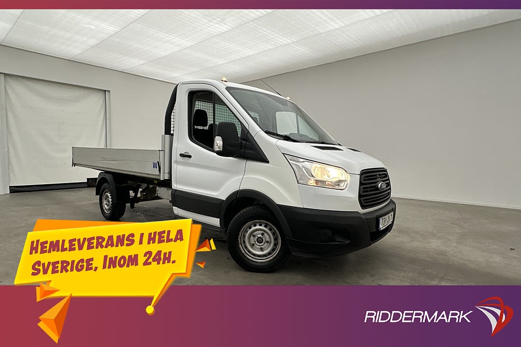 Ford transit 310 TIPPFLAK Värmare Drag Bluetooth 3-Sits Moms