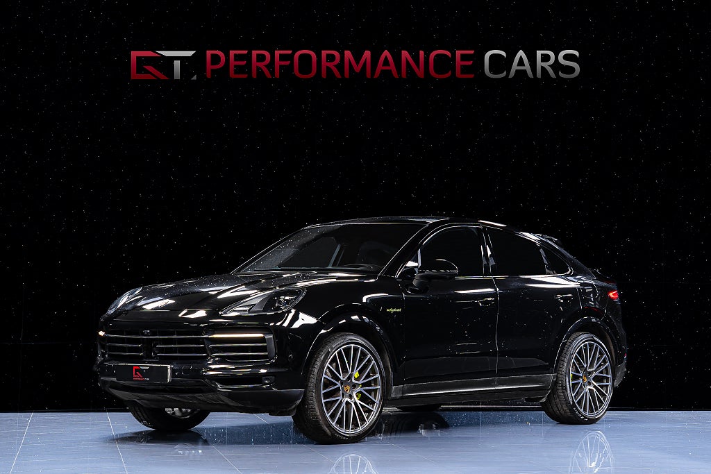 Porsche Cayenne E-Hyb Coupé Platinum Edt MOMS 22" Pano HuD BOSE 14-vägs