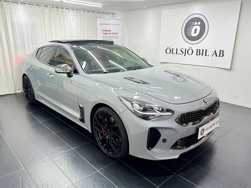 Kia Stinger GT 3.3 V6 T-GDI AWD HeadUp / Pano / PÅKOSTAD