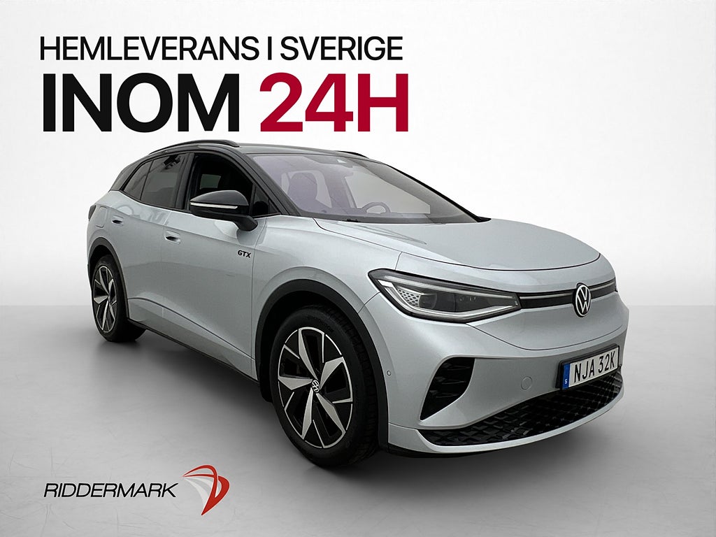 Volkswagen ID.4 GTX 77 kWh MOMS 360° Adaptiv CarPlay Drag