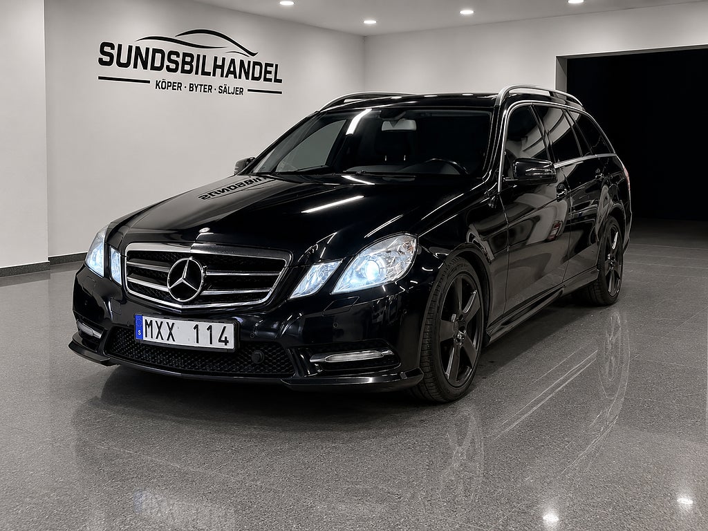 Mercedes-Benz E 220 T CDI 7GTronic Plus Classic Navi Skinn Värmare Drag