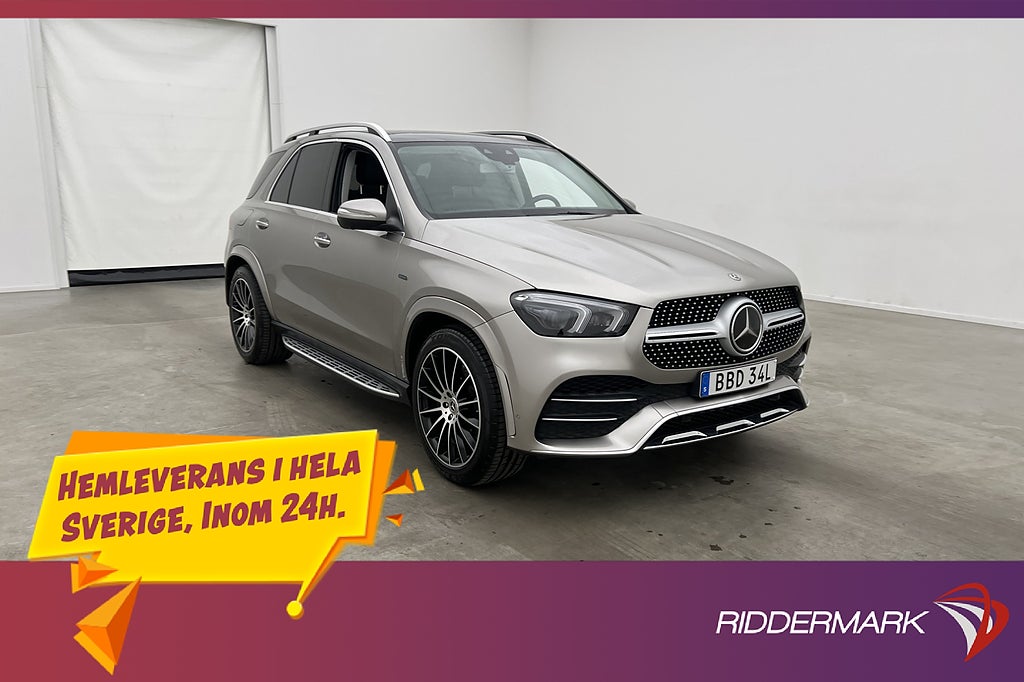 Mercedes-Benz GLE 350 de 4M 306hk AMG Värm Pano Airmatic 360