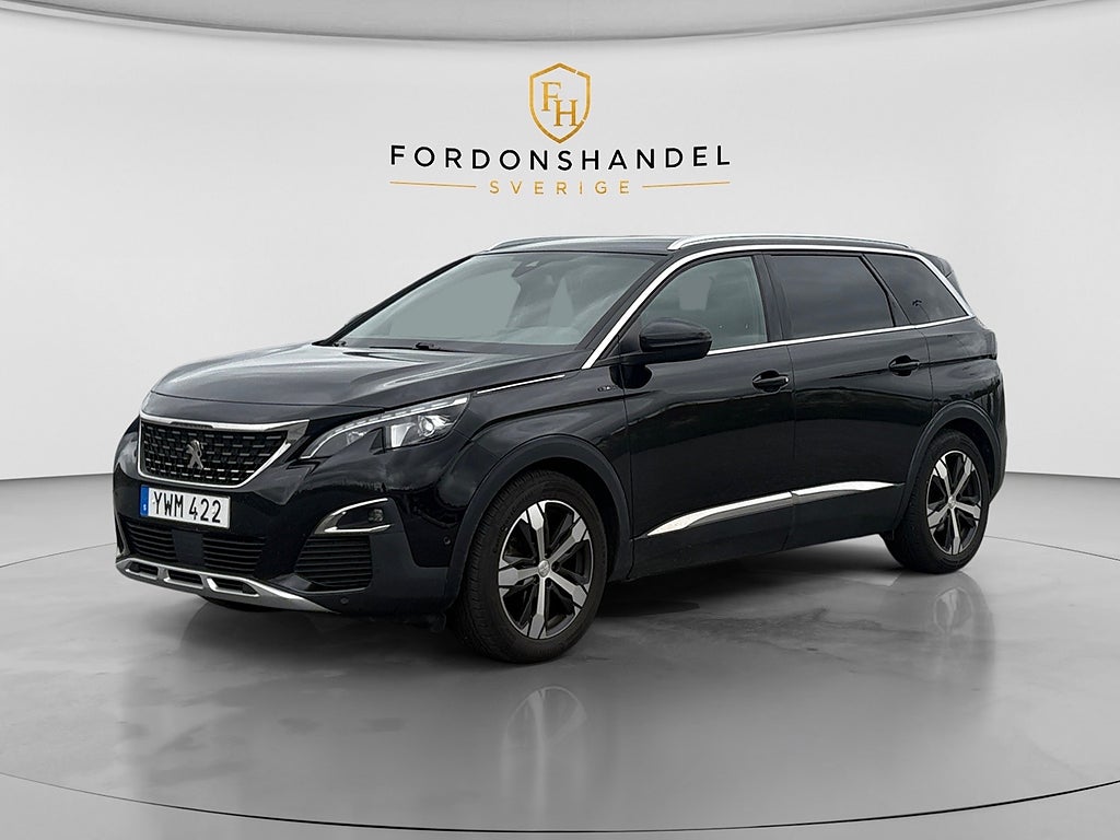 Peugeot 5008 1.6 THP 165 EAT GT-Line 7-sits Drag Kamera Fullservad