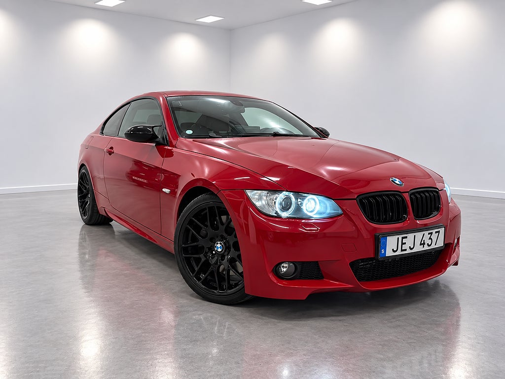 BMW 335i Coupé DCT M sport Unikt exemplar N54-motorn M3-fälgar 