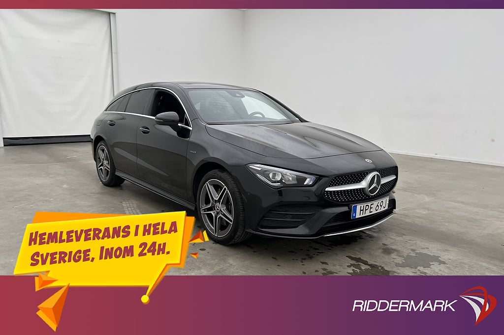 Mercedes-Benz CLA 250 e 218hk AMG Panorama Wide Värmare MOMS
