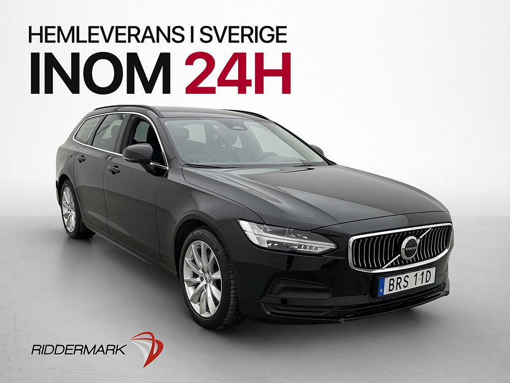 Volvo V90 B4 197hk Momentum Värmare Kamera CarPlay Navi MOMS