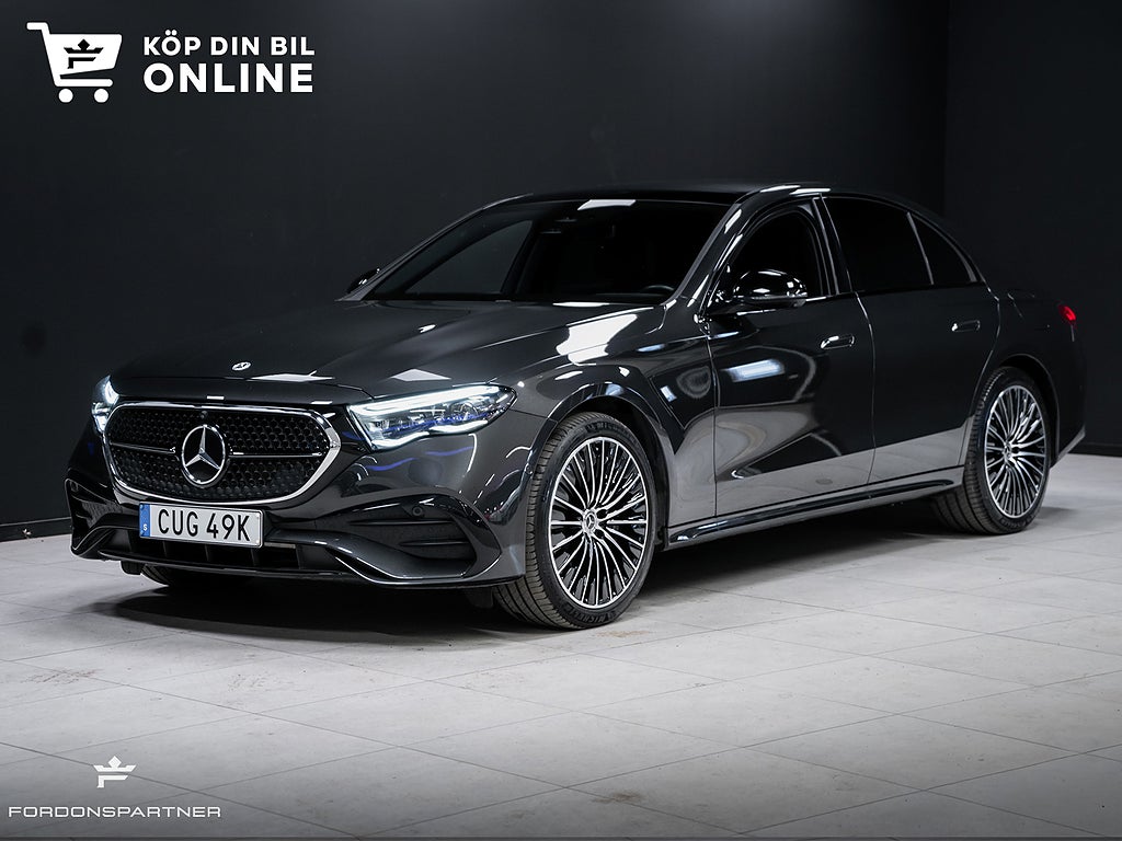 Mercedes-Benz E 300 e 4MATIC AMG PREMIUM NIGHT PANORAMA 20TUM LEASEBAR 