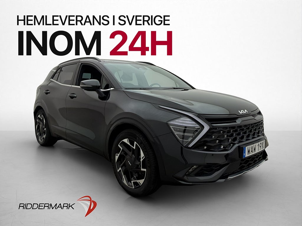 Kia Sportage PHEV GT-Line Pano H/K 360° Skinn Rattvärme MOMS