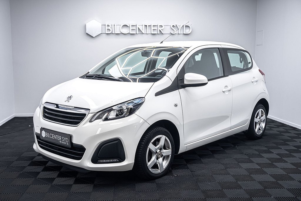 Peugeot 108 5-dörrar|1.0 VTi|Manuell|Sv-Såld|69hk|