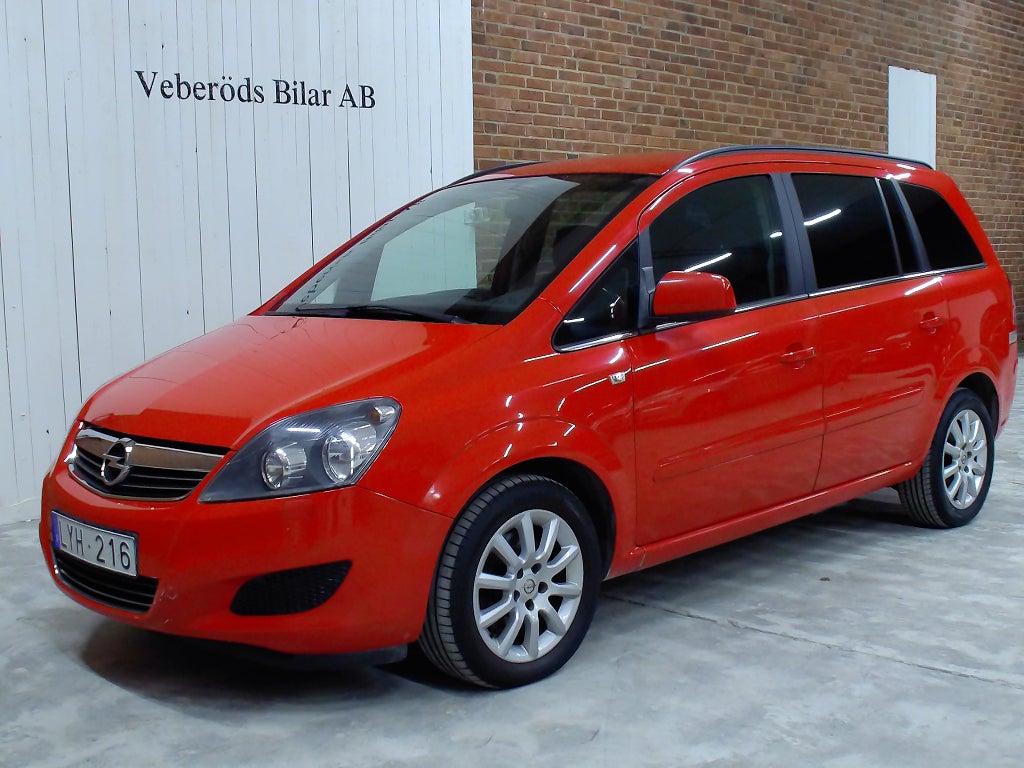 Opel Zafira 1.6 CNG ecoFLEX Turbo 7-SITSIG DRAG NY KAMREM