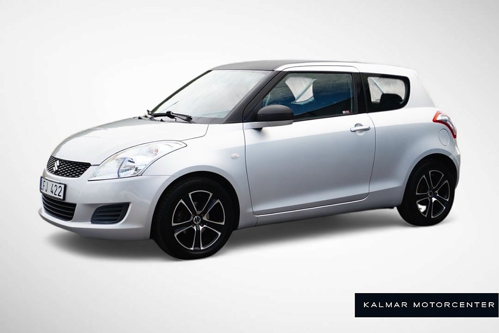 Suzuki Swift 3-dörrar 1.2 VVT 94 HK Skatt 470 kr