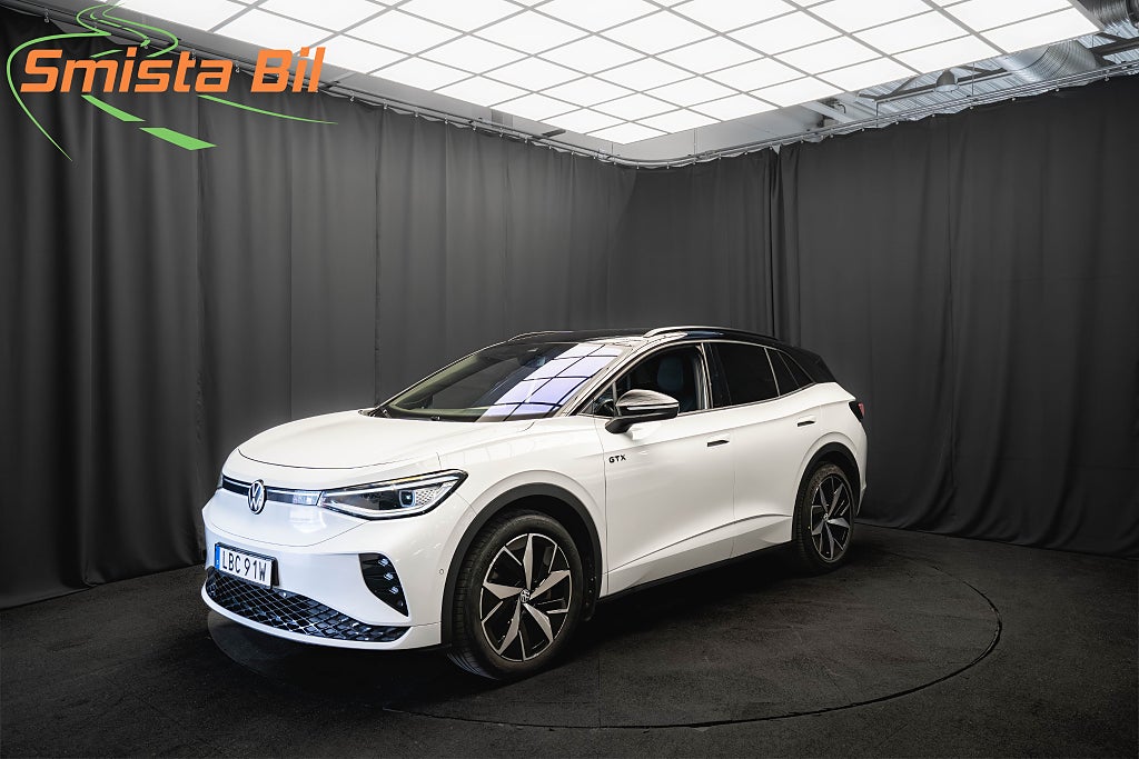 Volkswagen ID.4 GTX DRAG KAMERA VÄRMEPUMP KEYLESS 1-ÄGARE MOMS 299hk