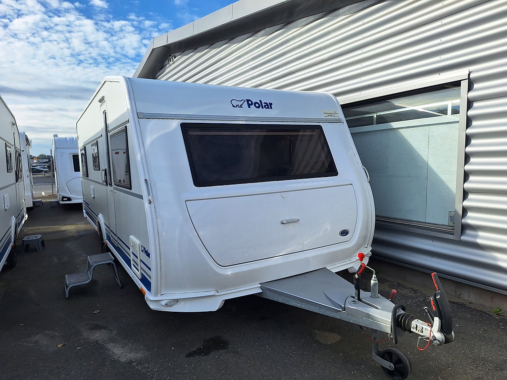 Polar Edition 590 LB 2.5 Långbädd, AC, Nytt Tält, 1 Ägare