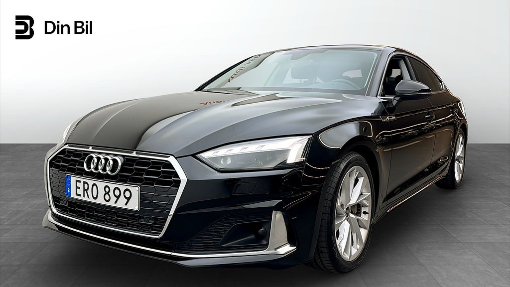 Audi A5 Sportback 45 TFSI quattro 265hk Matrix/Drag/Kamera/Värmare