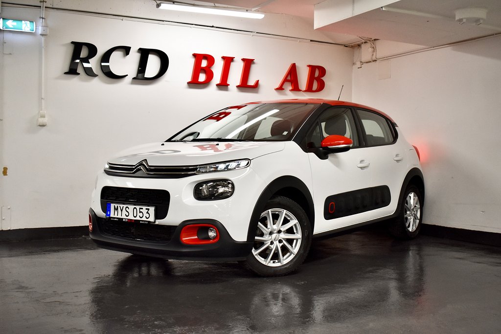 Citroën C3 1.2 PURETECH CARPLAY PDC EURO 6 AUTOMAT BLUETOOTH