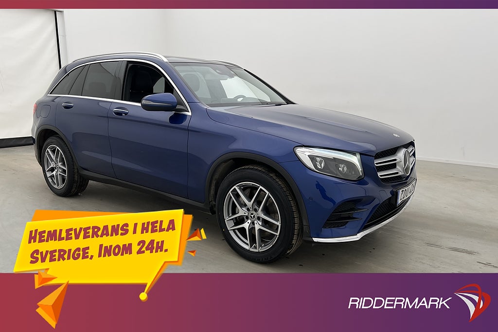 Mercedes-Benz GLC 300 4M 245hk AMG Pano B-Kamera Drag Navi