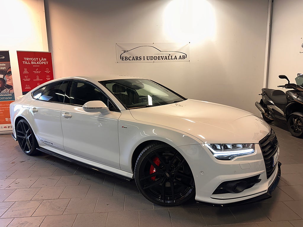 Audi A7 3.0 TDI V6 quattro S-linr 21” läcker 3990kr/mån 