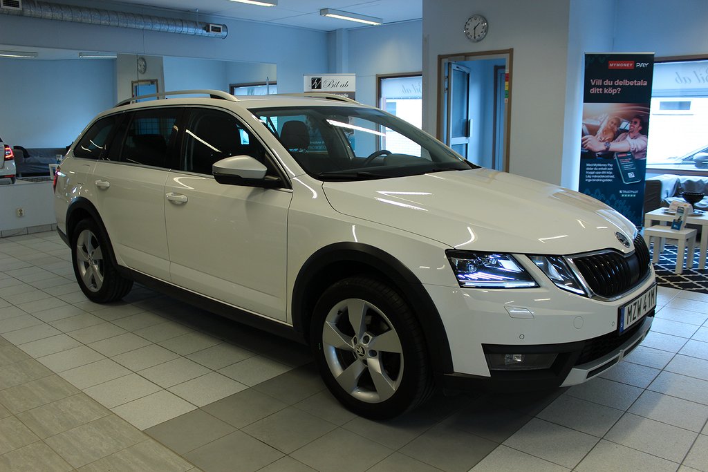 Škoda Octavia Scout 2.0 TDI SCR 4x4 DSG Sekventiell, 150hk, 2019
