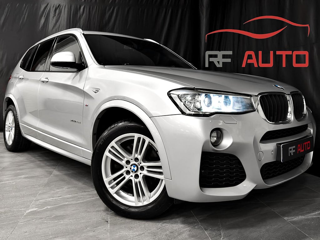 BMW X3 xDrive20d M Sport HiFi Drag Euro 6 190hk