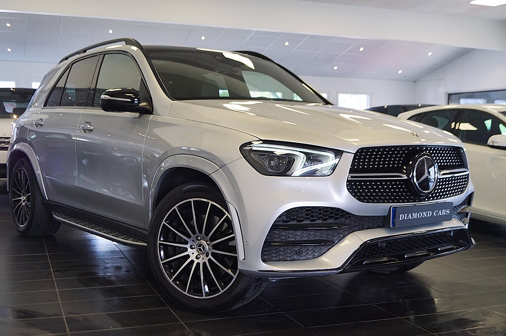 Mercedes-Benz GLE 350 d 4MATIC AMG Drag 7-sits Panoramaglastak