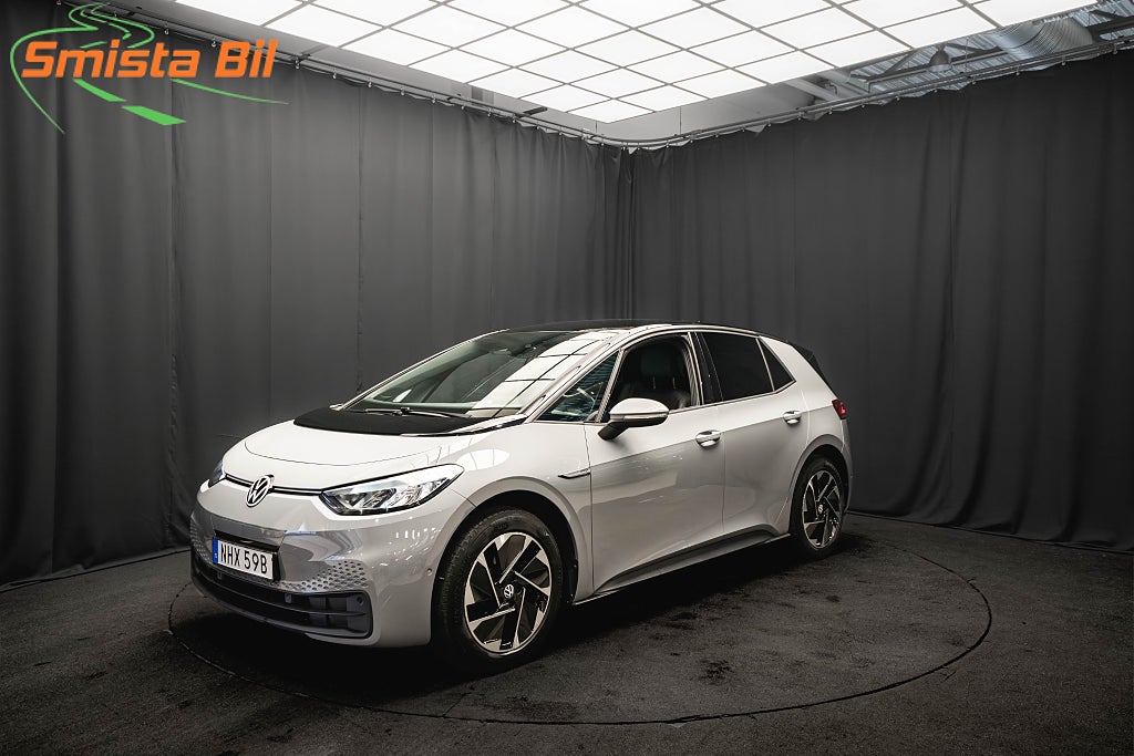 Volkswagen ID.3 Pro LIMITED KAMERA ALCANTARA VÄRMEPUMP KEYLESS MOMS