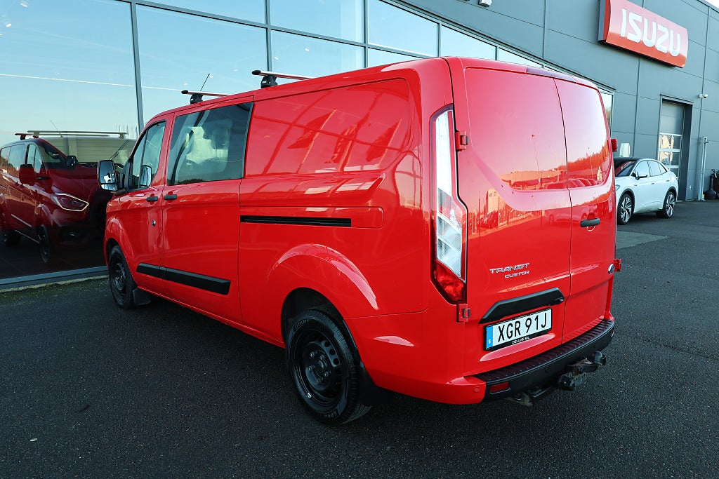 Ford transit Custom 340 DUBBELHYTT Crew Van 2.0 170hk EcoBlue
