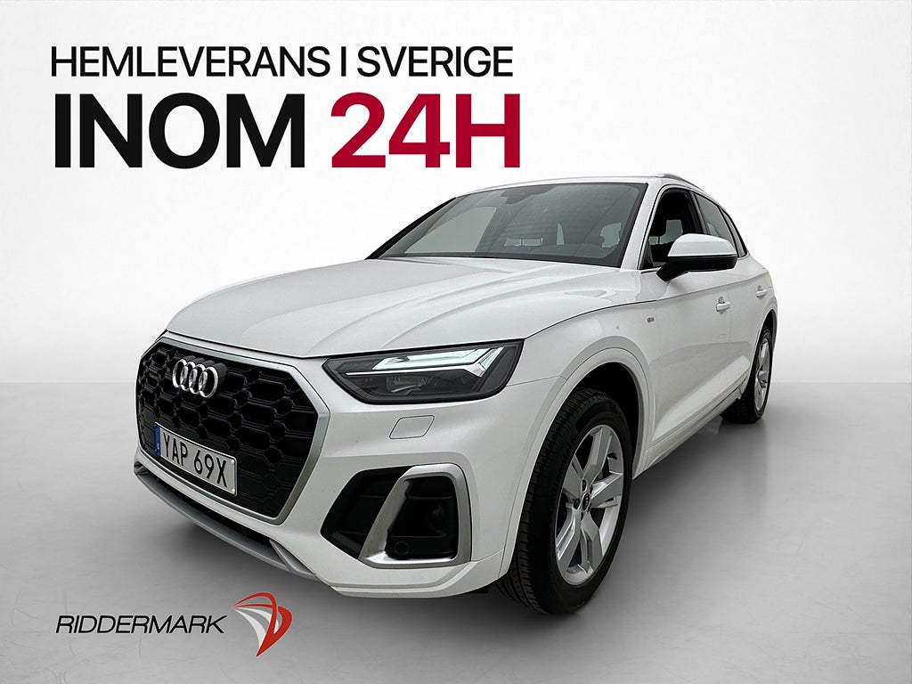 Audi Q5 55 TFSI e Q S-Line MOMS Drag CarPlay Farthållare