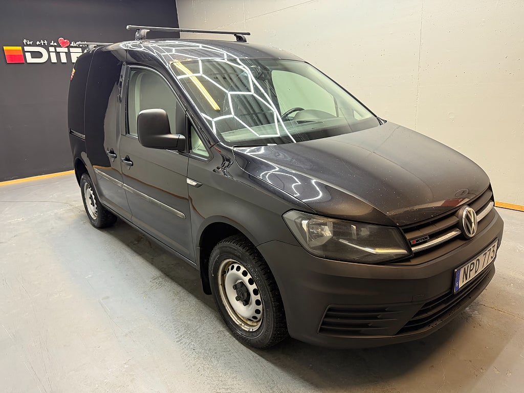 Volkswagen Caddy Van 2.0 TDI BMT 4Motion, Automat,dieselvärmare,dragkrok