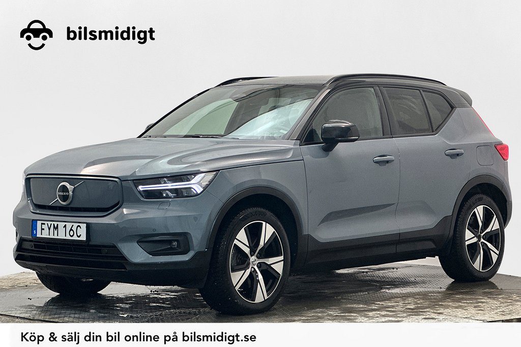 Volvo XC40 P8 AWD Recharge Plus R-Design Navi Kam Moms 408hk