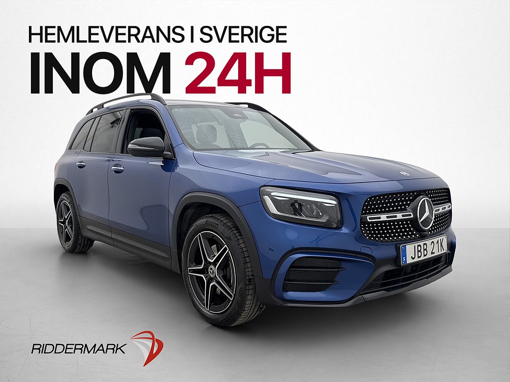 Mercedes-Benz GLB 200 163hk AMG Pano Wide B-Kamera Navi Drag