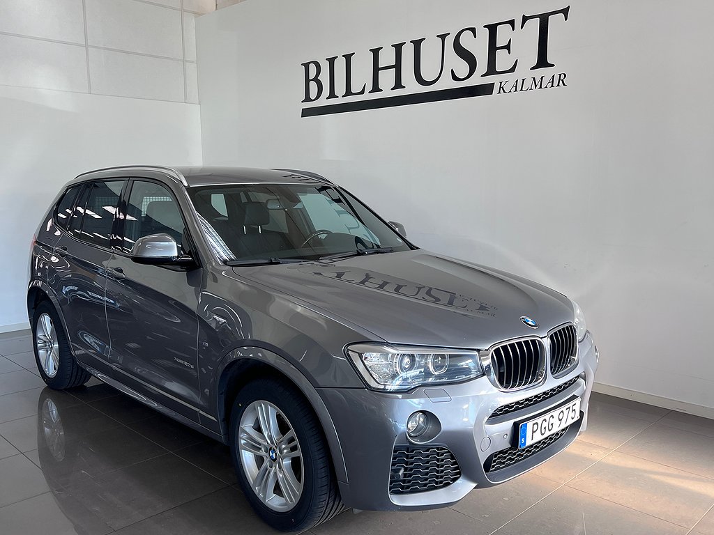 BMW X3 xDrive 20d  M Sport*Svensksåld*Navi*Helläder