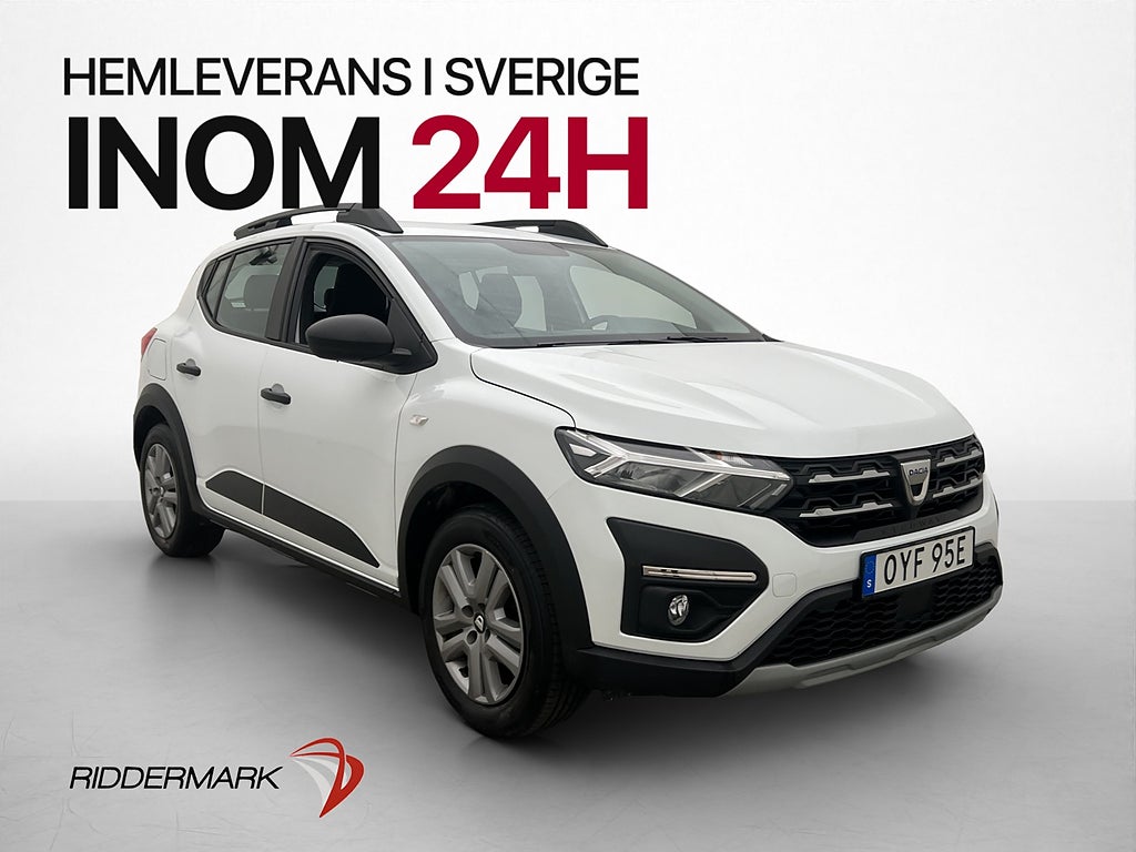 Dacia Sandero 1.0 TCe 91hk Stepway Essential Drag Sensorer