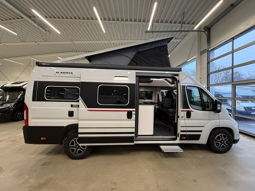 Adria Twin Sports 640 SLB *Långbädd*Taktält*