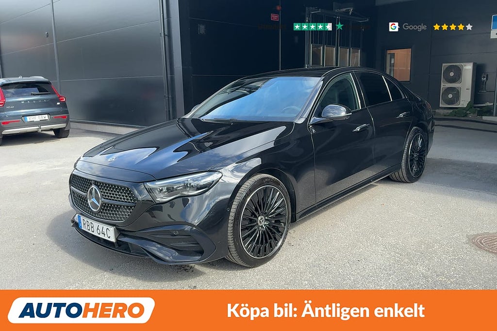Mercedes-Benz E300 de AMG Line Premium / Burmester, Pano
