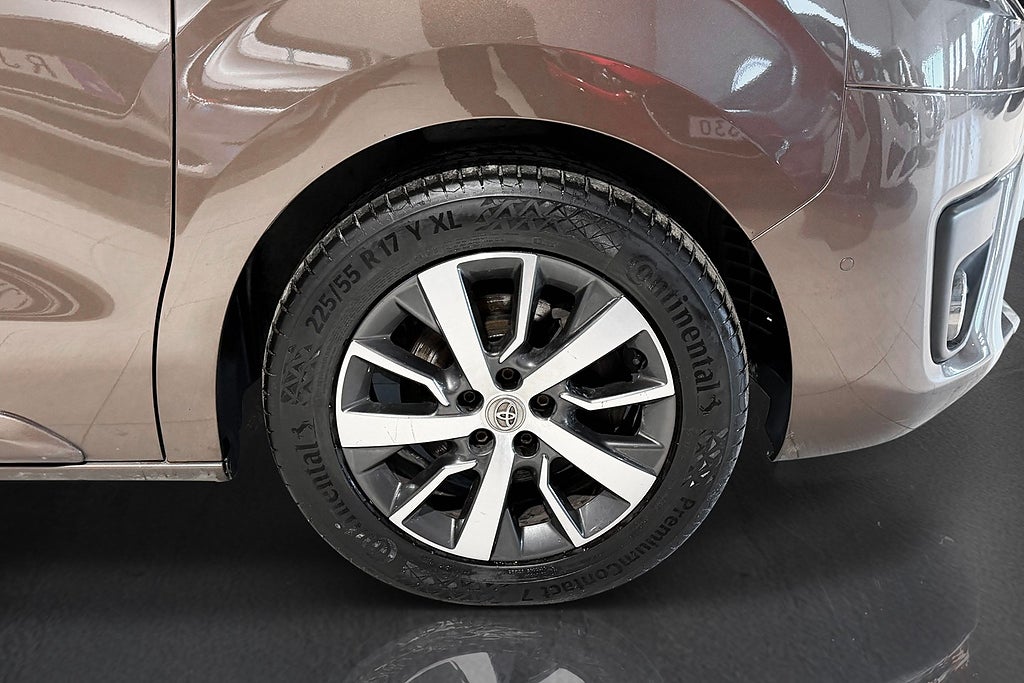 Toyota Proace Verso 2.0 177hk Premium 8-sits Teknikpkt Skinn Drag Nav B 2019